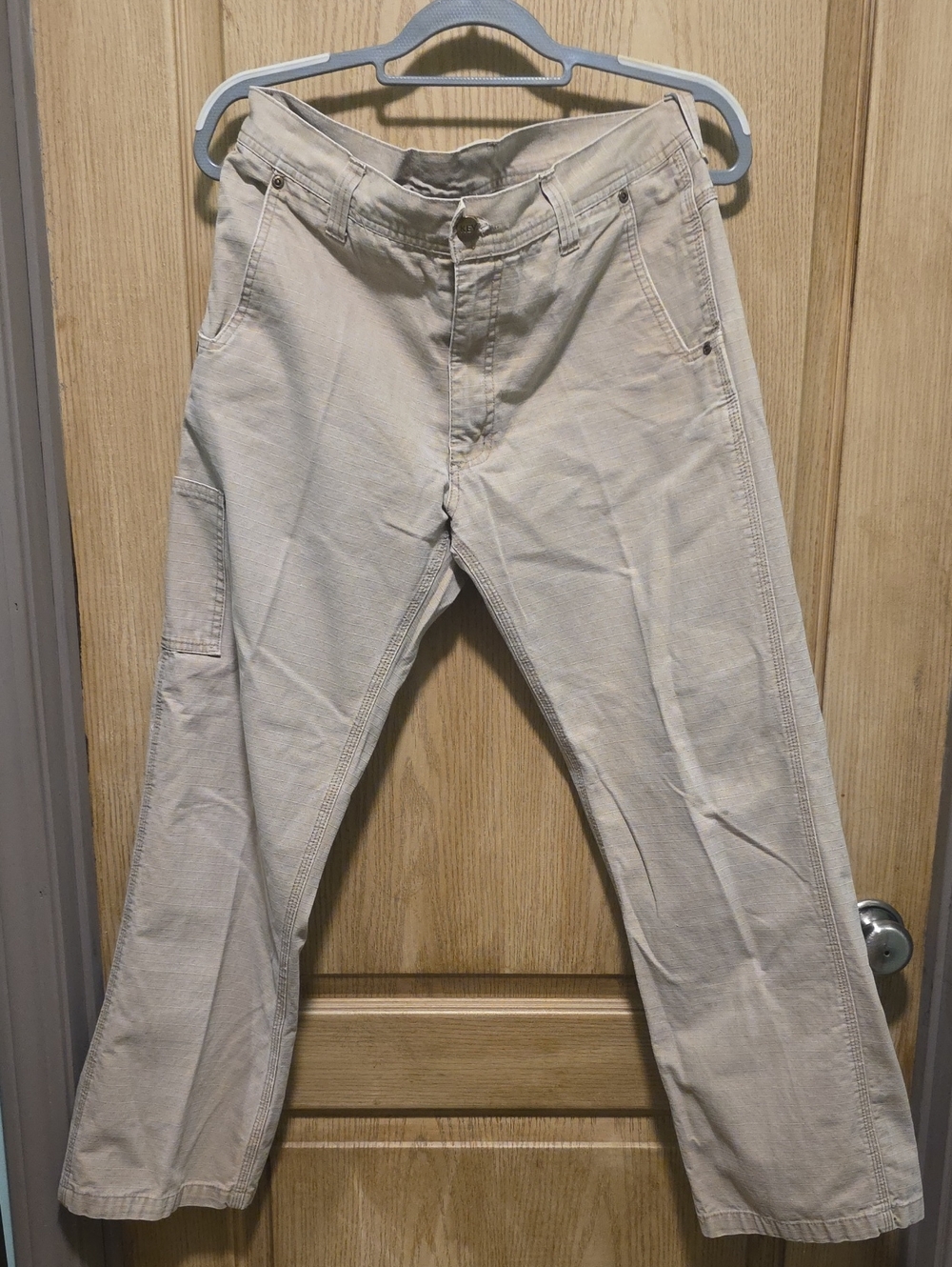 KEY Brand Khaki Straight-Leg Pants